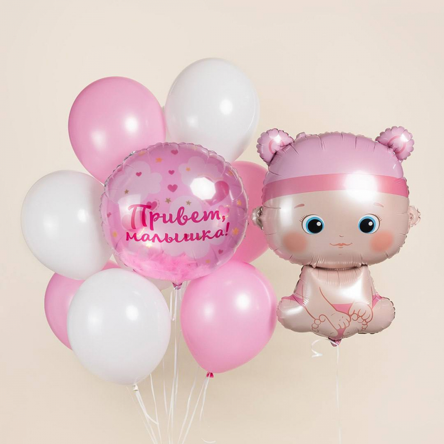 Композиция «Милая малышка» на выписку