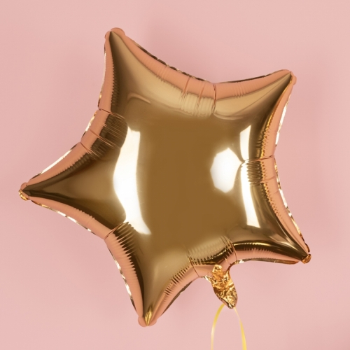 Шары звезды однотонные