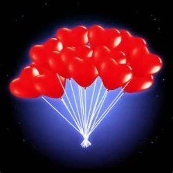 Светящиеся шары сердца