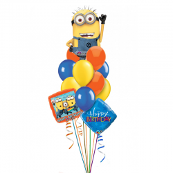 «Чудный Миньон» букет из 18 воздушных шаров