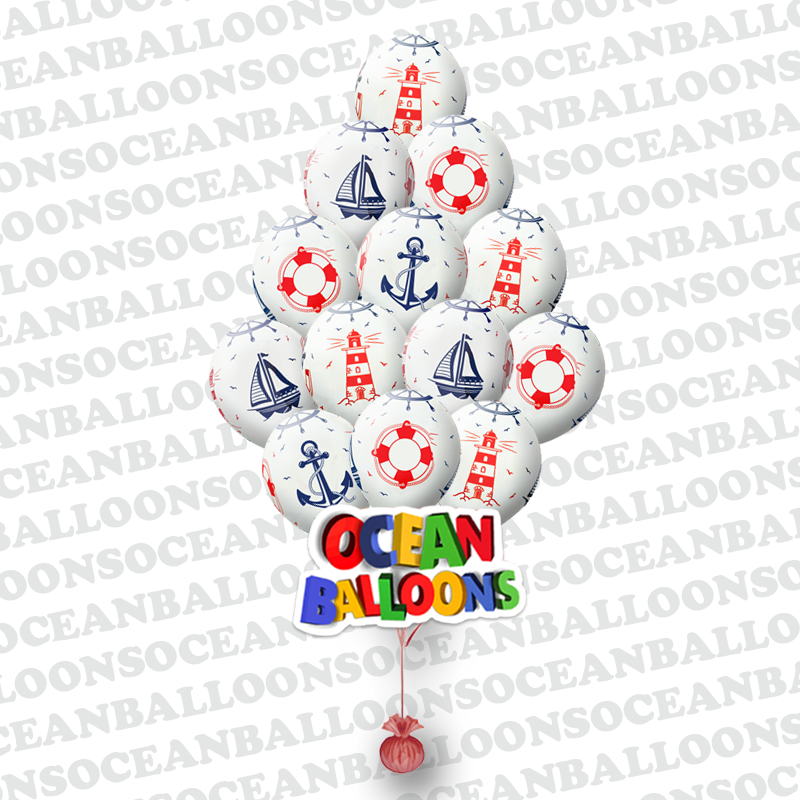 Облако шаров мальчику