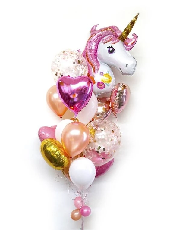 Букет из шаров на День Рождения девочке