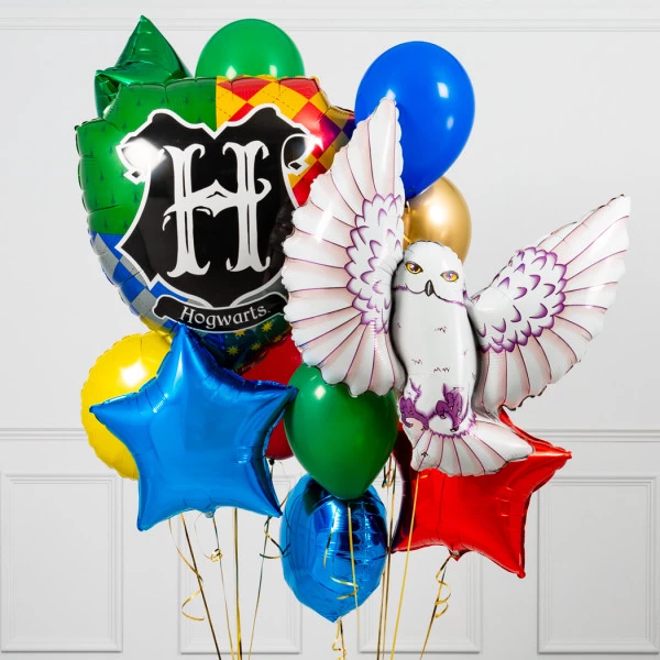 Композиция шаров Гарри Поттер  «Сова из Хогвартса»