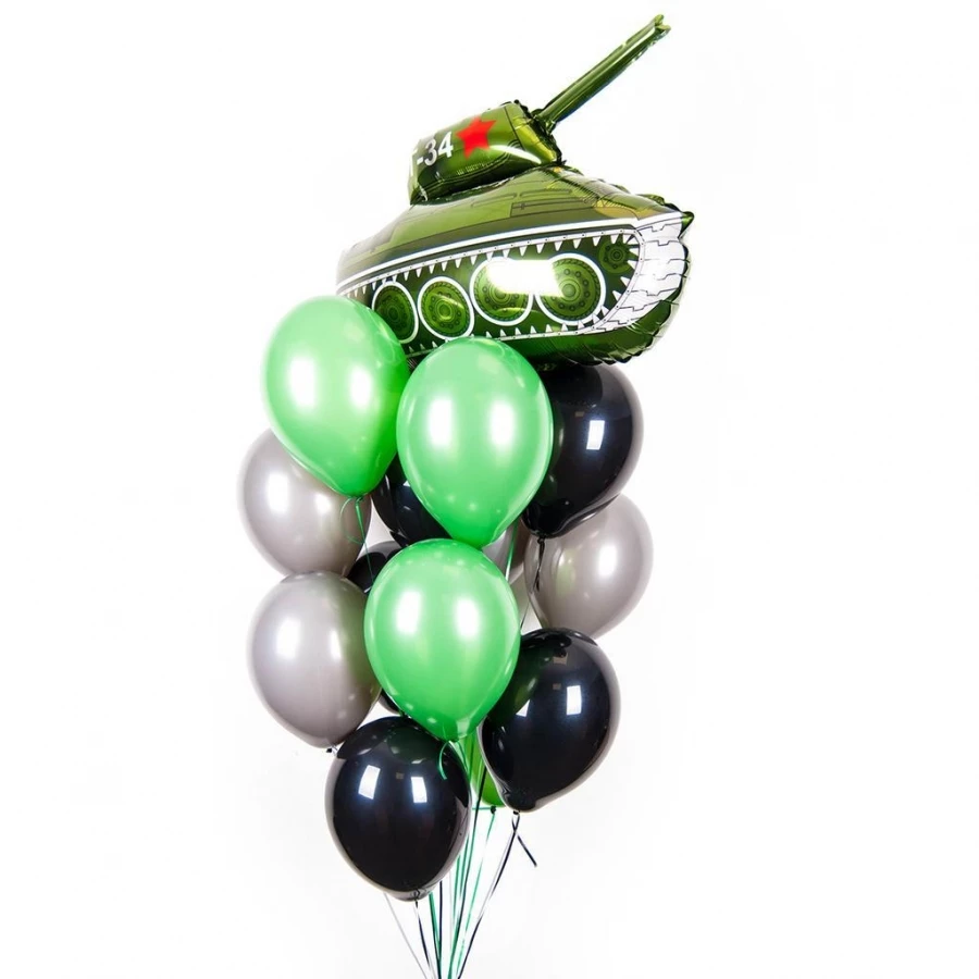 Шары на День Рождения танкисту