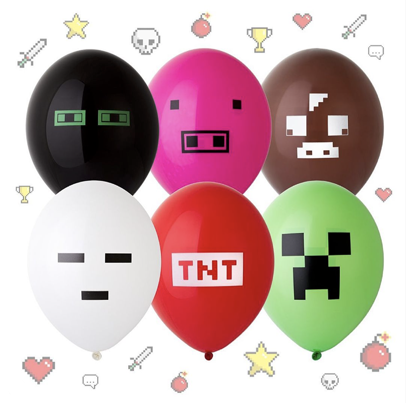 Шары Пиксели Майнкрафт