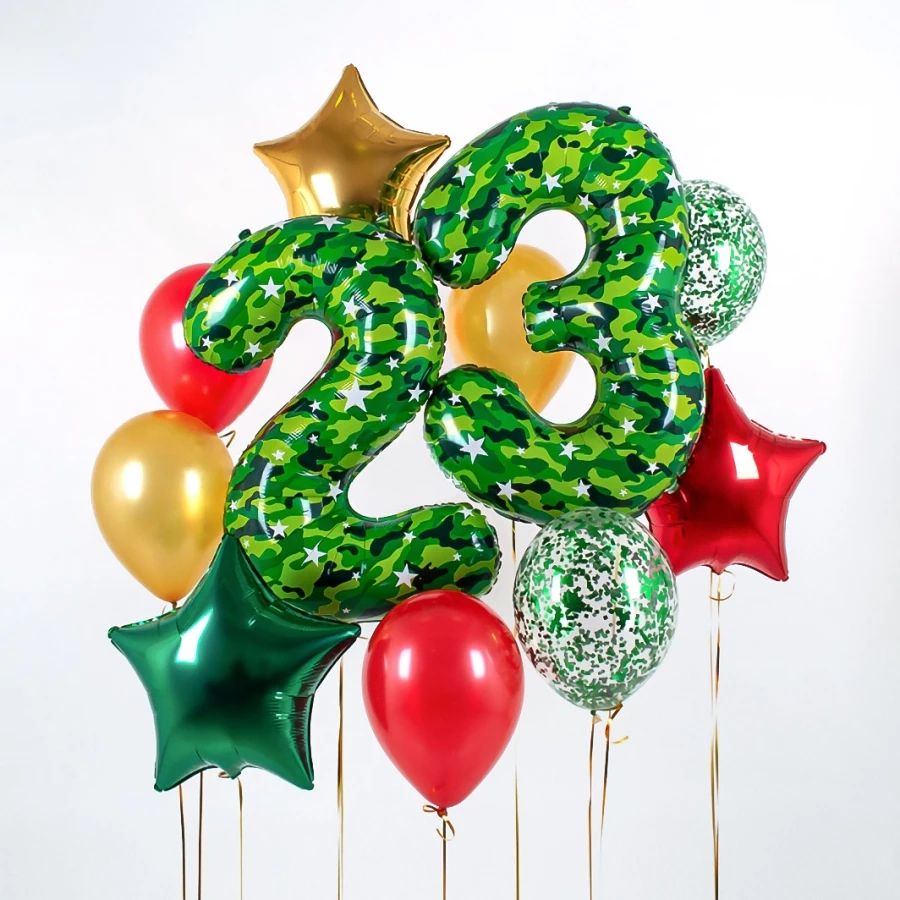 Композиция шаров Камуфляж