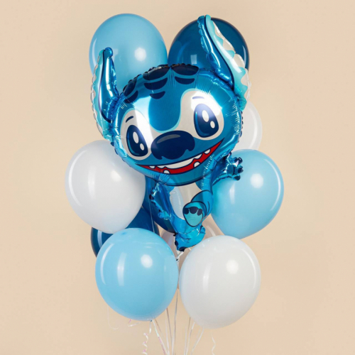 Букет из шаров «Веселый Стич»