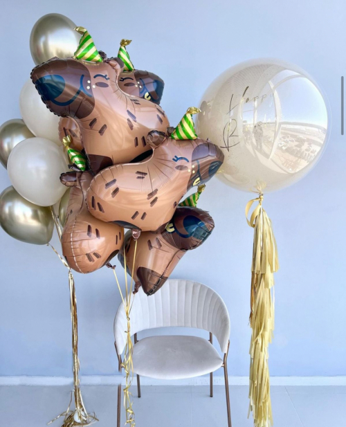 Композиция «Семья капибар»