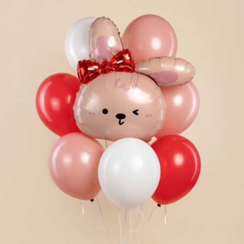 Букет из шаров «Смешной кролик»
